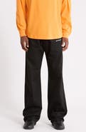 Palm Angels Wide Leg Drawstring Pants