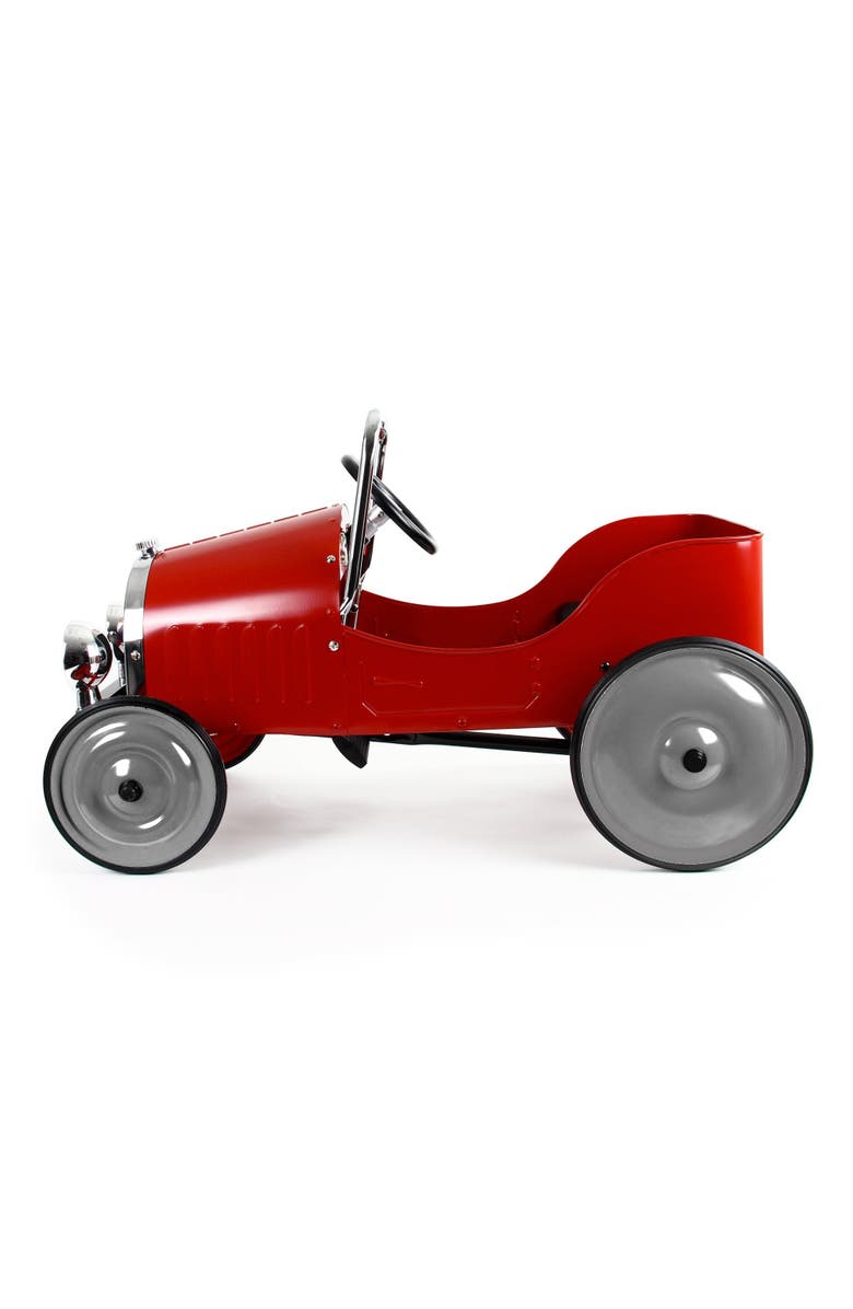 Baghera Classic Pedal Car Ride-On, Alternate, color, Glossy Red