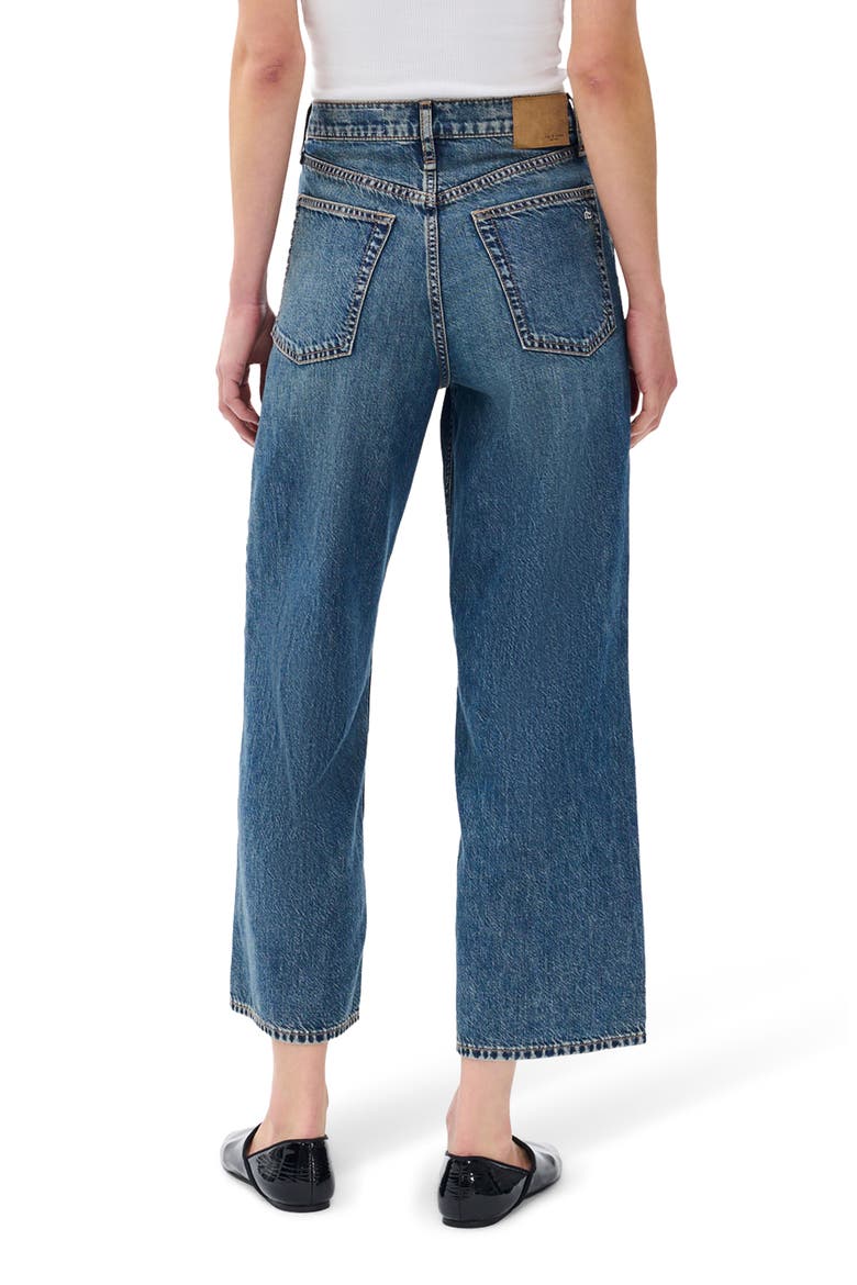 Andi Ankle Wide Leg Jeans, Alternate, color, DELCAN
