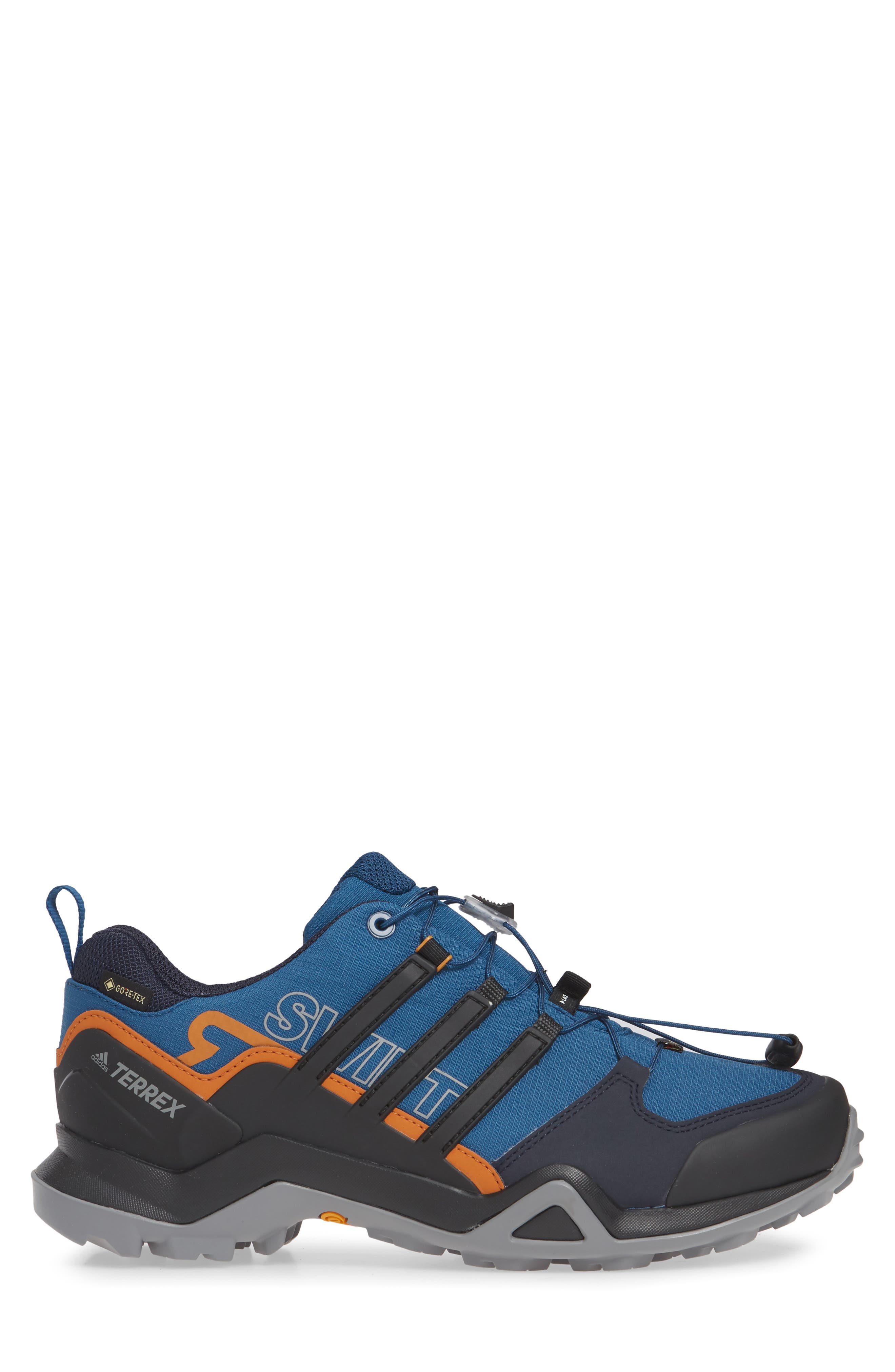 Terrex Swift R2 GTX Gore-Tex® Waterproof Hiking Shoe, Alternate, color, LEGEND MARINE/ BLACK/ COPPER