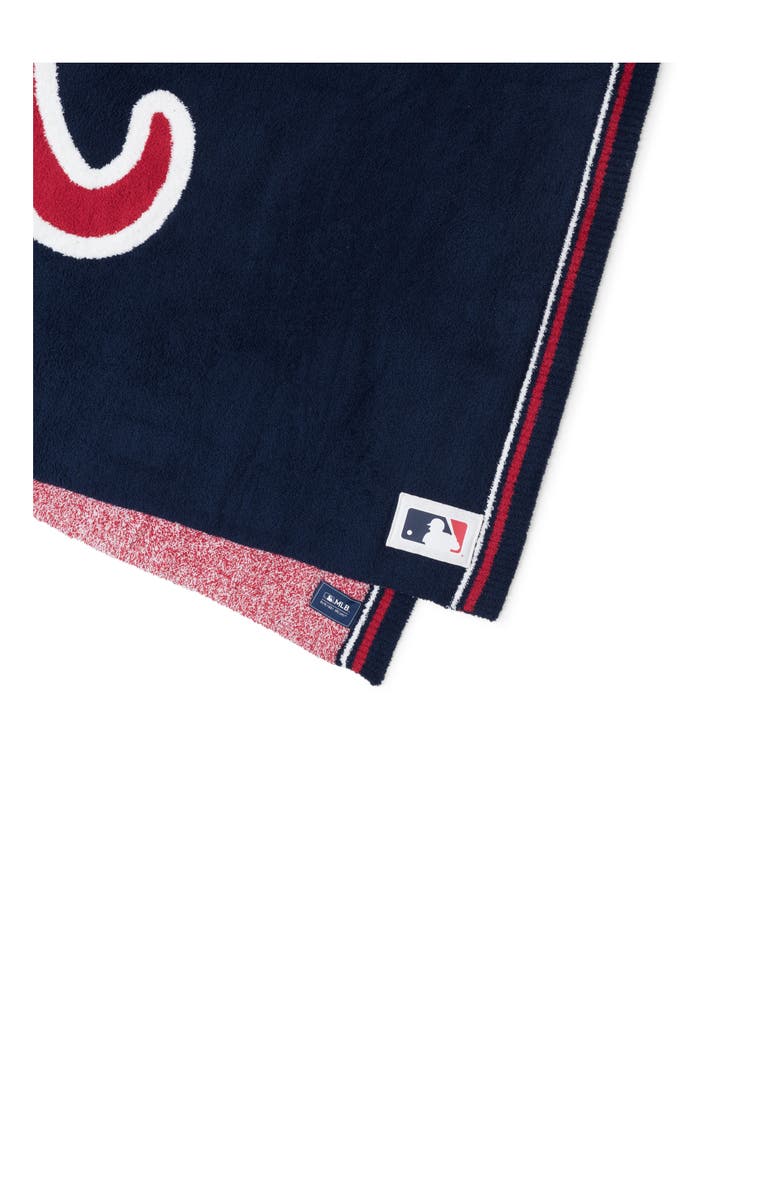 Barefoot Dreams<sup>®</sup> CozyChic<sup>®</sup> Atlanta Braves Throw Blanket, Alternate, color, Braves Multi