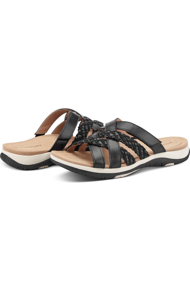 Rockport Sedona Slide Sandal, Alternate, color, Black
