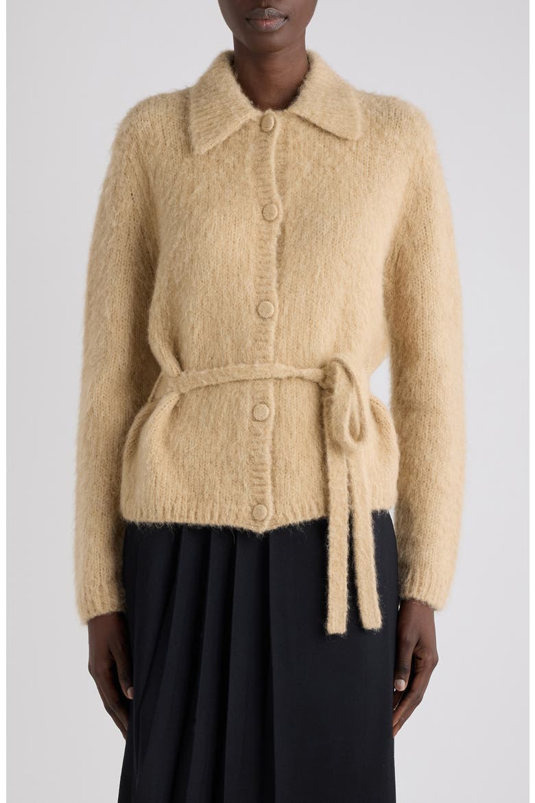 Toco Wool Blend Cardigan, Main, color, ECRU