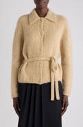 Dries Van Noten Toco Wool Blend Cardigan