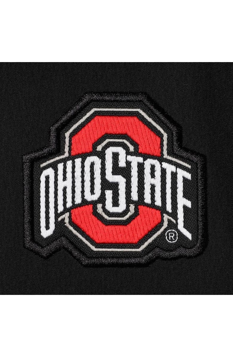Nike Men's Nike Black Ohio State Buckeyes 2021 Coaches Short Sleeve Quarter-Zip Jacket, Alternate, color, 