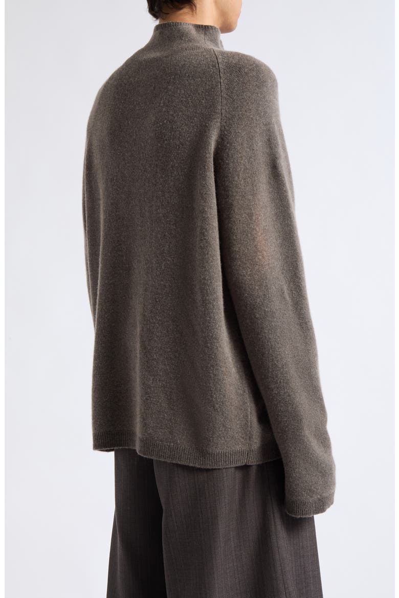 Line Merino Wool Zip Cardigan, Alternate, color, MUD SPRAY DYE