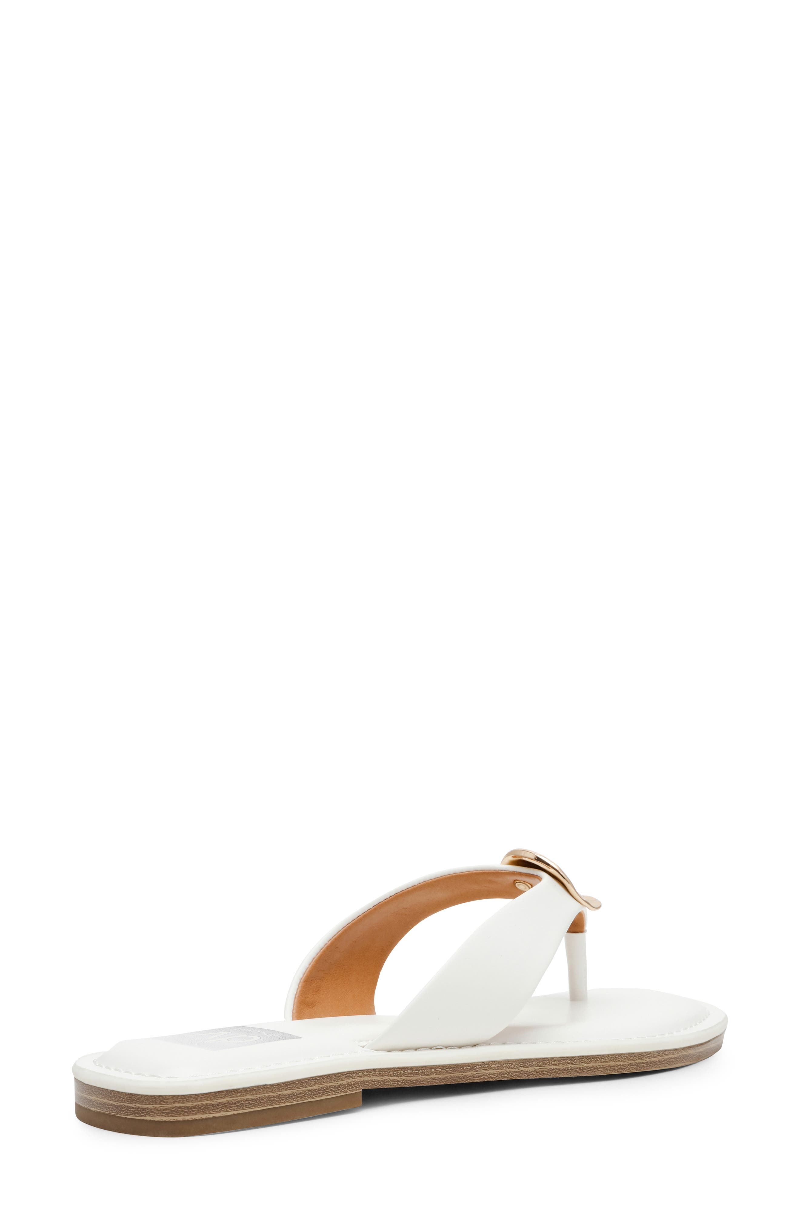 DV by Dolce Vita Jespar Sandal, Alternate, color, White Smooth