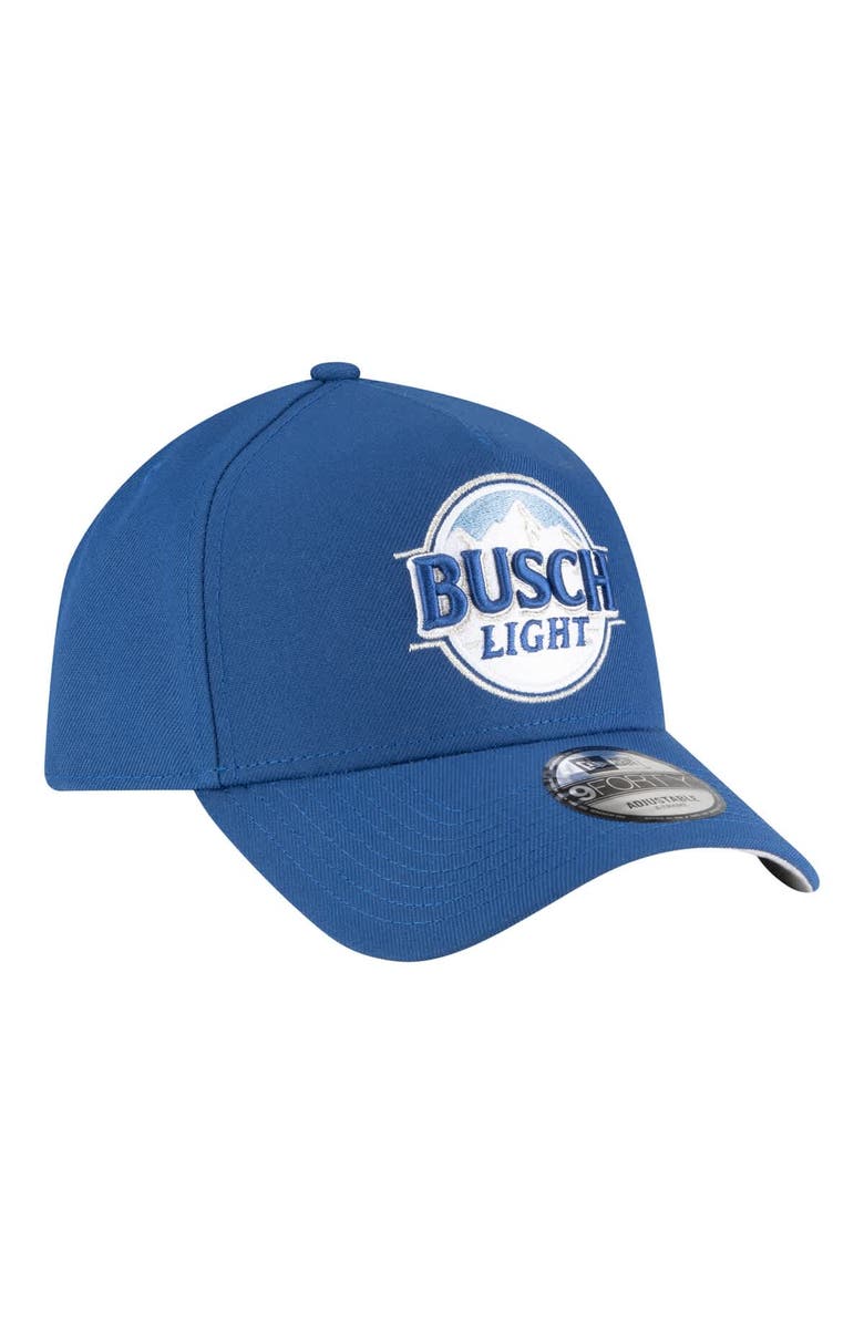 New Era Men's New Era Blue NASCAR Ross Chastain Busch Light 9FORTY A-Frame Adjustable Hat, Alternate, color, Blue