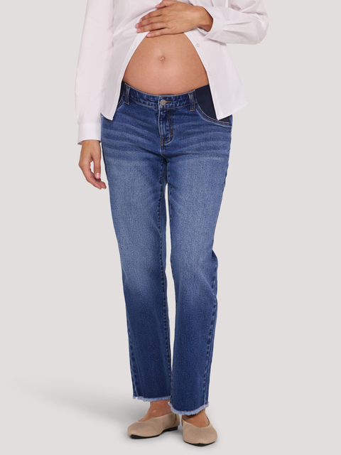 Under the Belly Slim Straight Leg Jeans