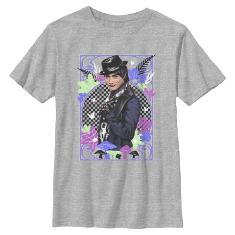 Boy's Descendants Wicked Wonderland Max Framed Portrait  Graphic T-Shirt