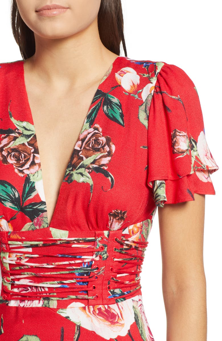 AFRM Tiered Ruffle Maxi Dress, Alternate, color, 