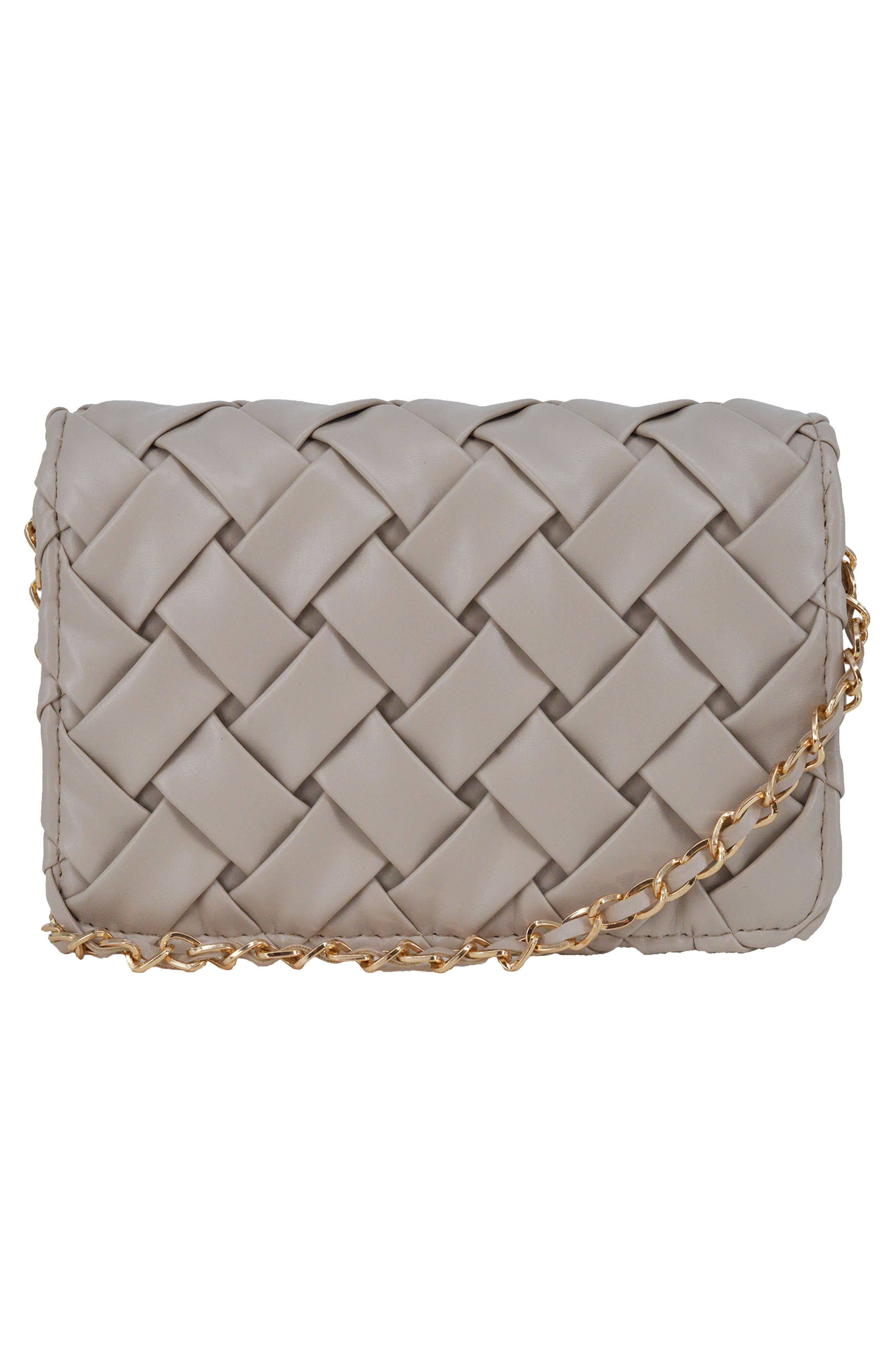 Luca Woven Crossbody Bag, Alternate, color, CREAM