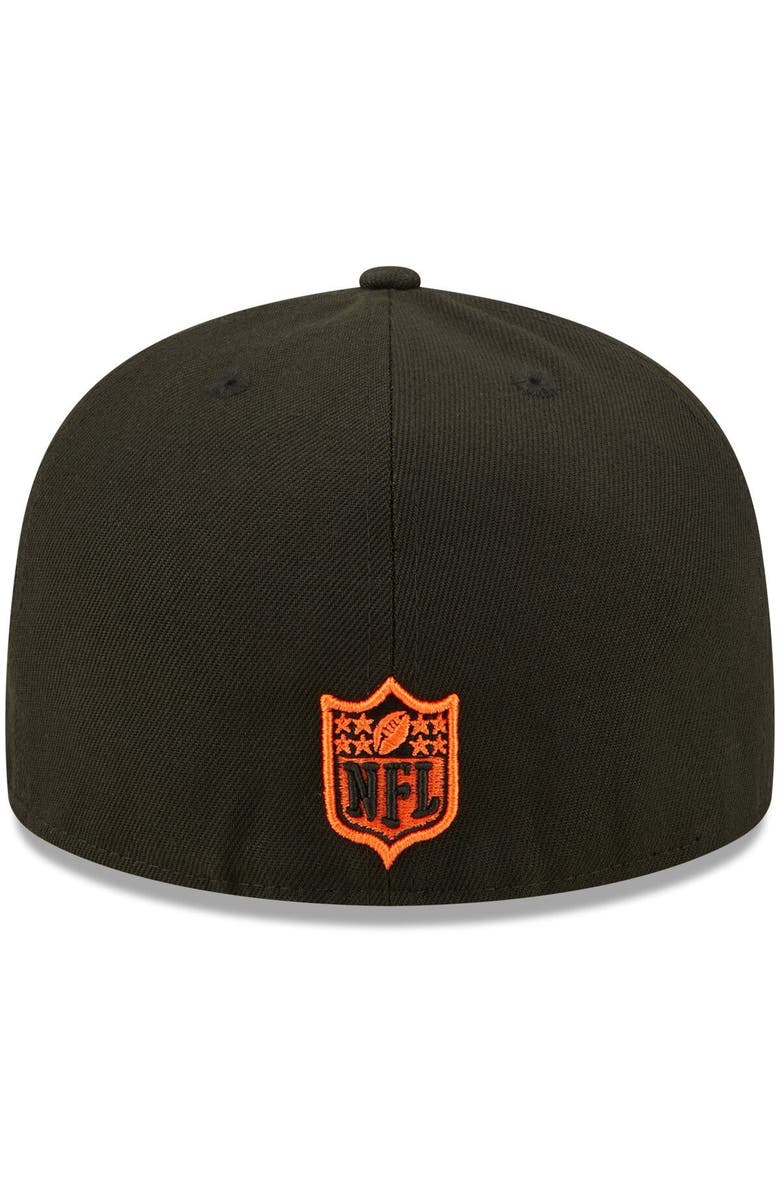 New Era Men's New Era Black Cincinnati Bengals Identity 59FIFTY Fitted Hat, Alternate, color, 