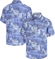 Tommy Bahama Men's Tommy Bahama Powder Blue Los Angeles Rams Coconut Point Isla Palmetta Camp Button-Up Shirt