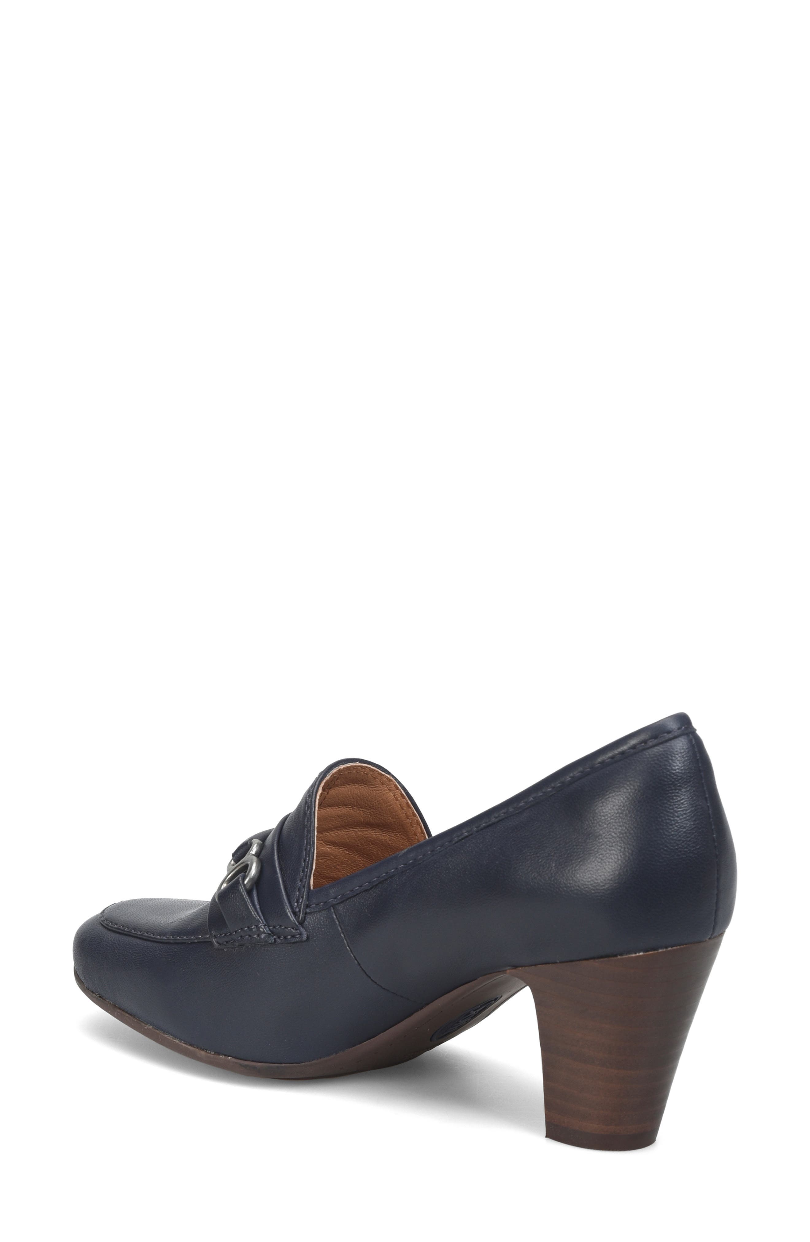 Söfft Leona Bit Loafer Pump, Alternate, color, Sky Navy