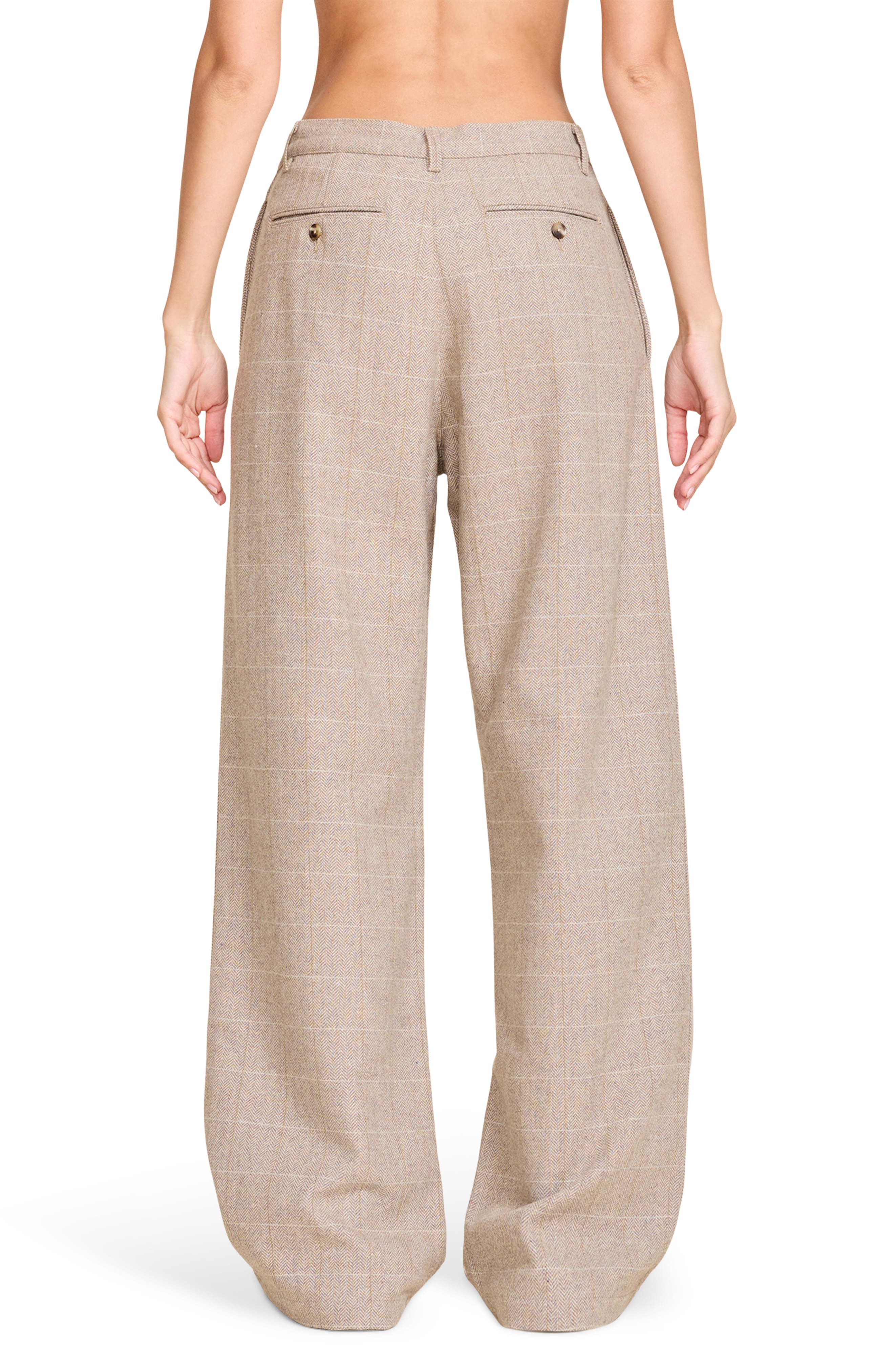 Flat Front Wide Leg Pants - image 2