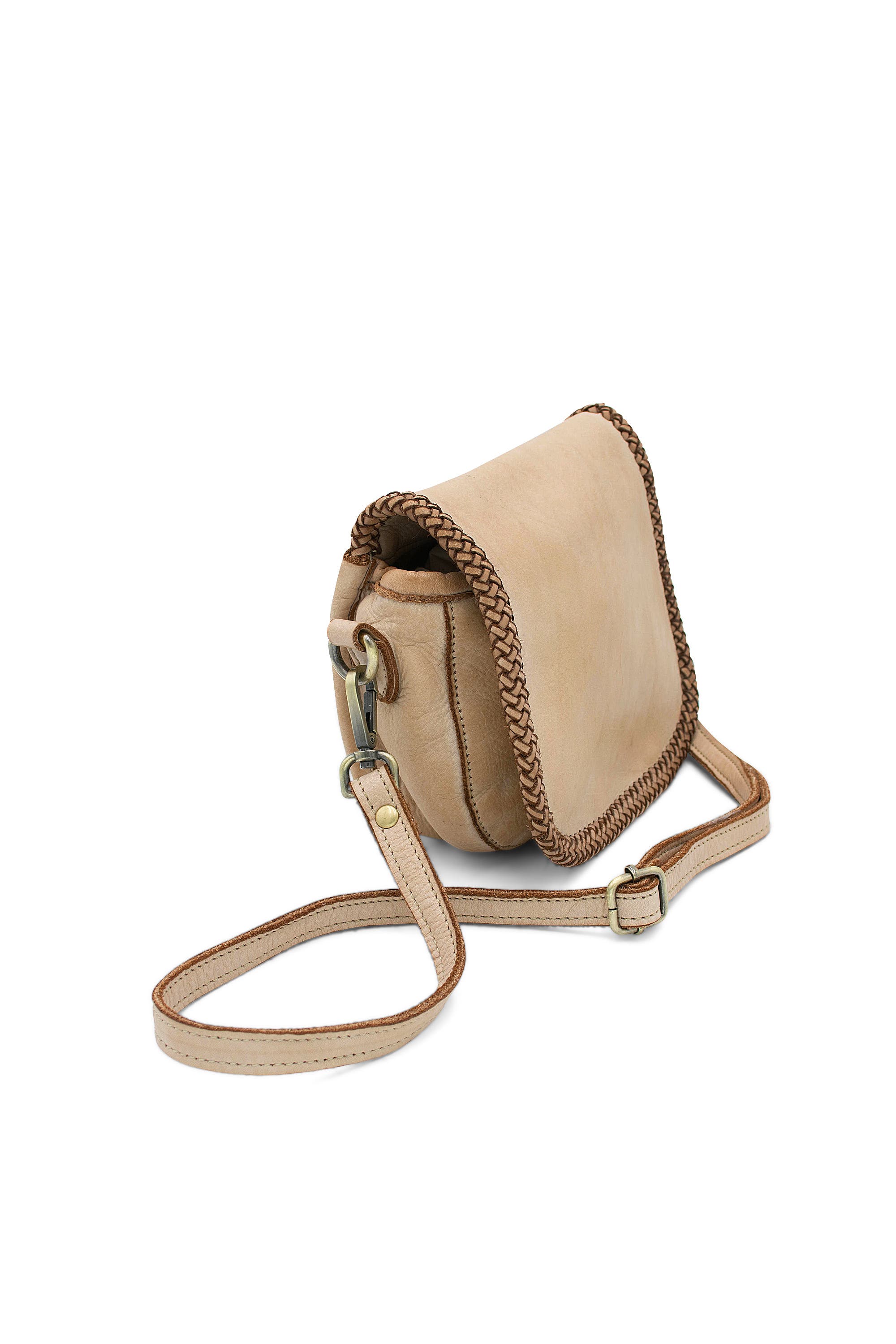 Naples Saddle Bag, Alternate, color, Light Taupe