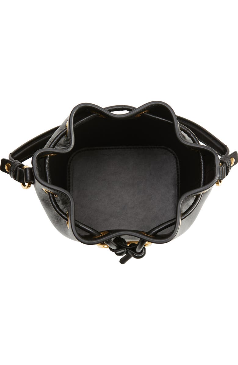 Valentino Garavani Mini VLOGO Signature Leather Bucket Bag, Alternate, color,