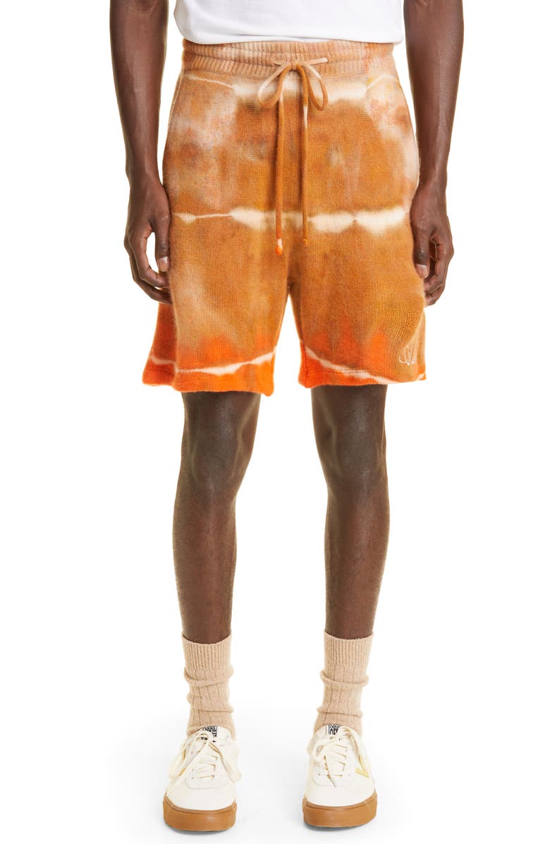 AMIRI TIE DYE SHORTS, Main, color, Orange