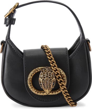◆JOY GRYSON◆ Chelsea Hobo Bag Small LW1AA1590_CQ SM CHELSEA HOBO Black Leather Hobo Purse by KURT GEIGER LONDON