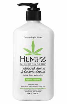 HEMPZ Whipped Vanilla Coconut Cream Herbal Body Moisturizer