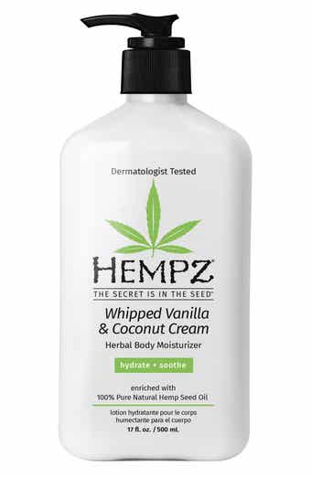 Whipped Vanilla Coconut Cream Herbal Body Moisturizer