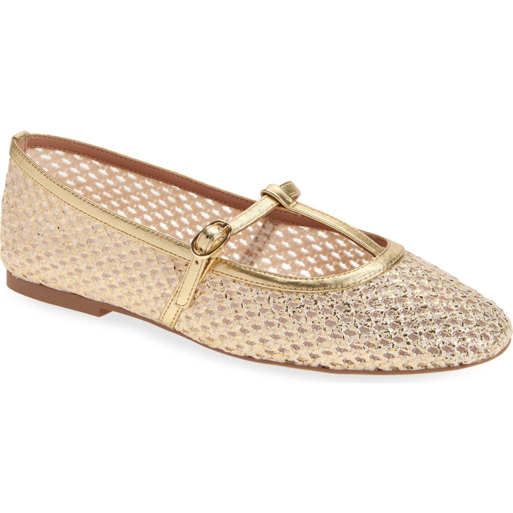Linea Paolo Lilith Ankle Strap Sandal In Gold