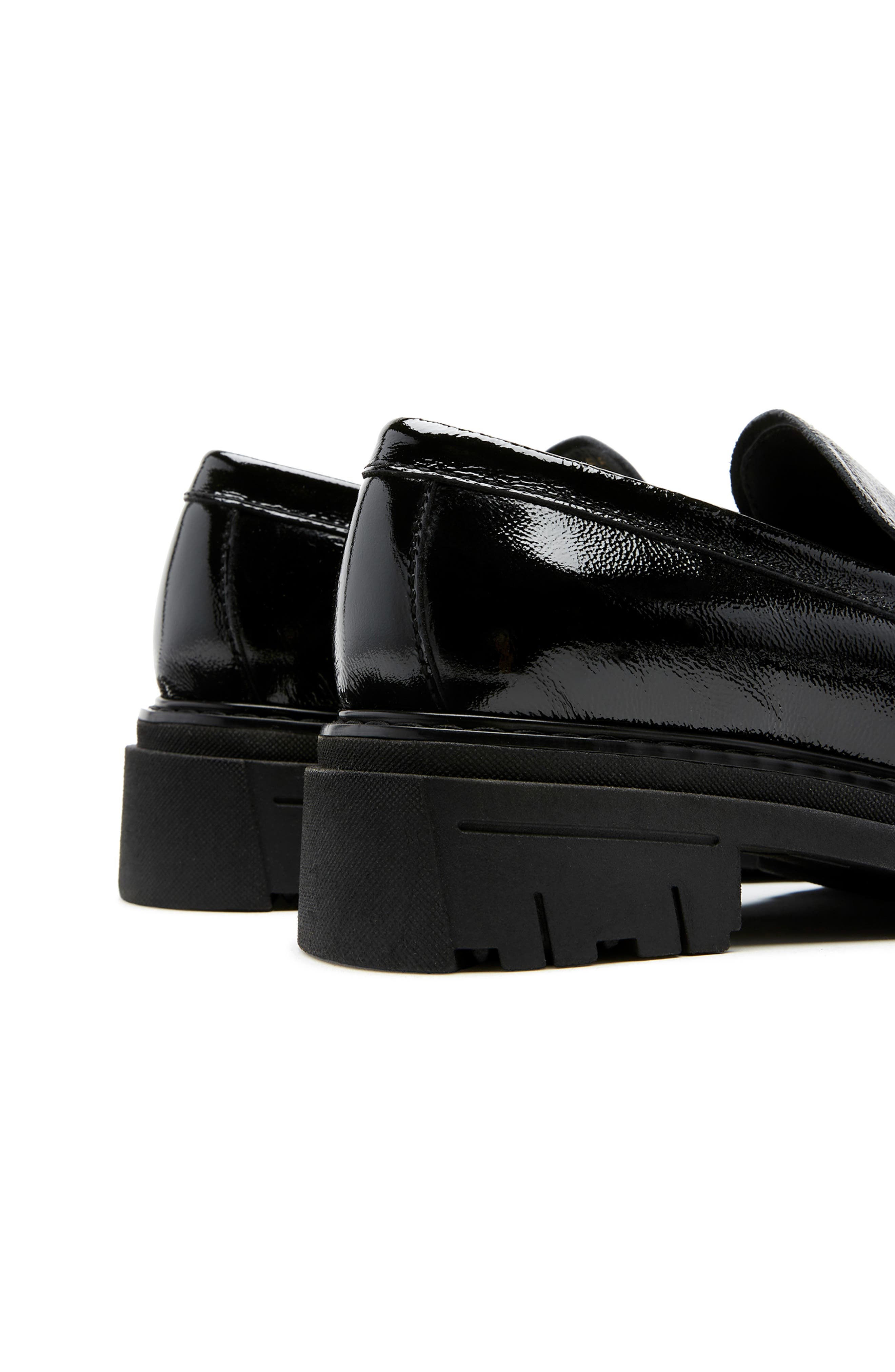Domino City Dry™ Waterproof Penny Loafer, Alternate, color, BLACK PATENT