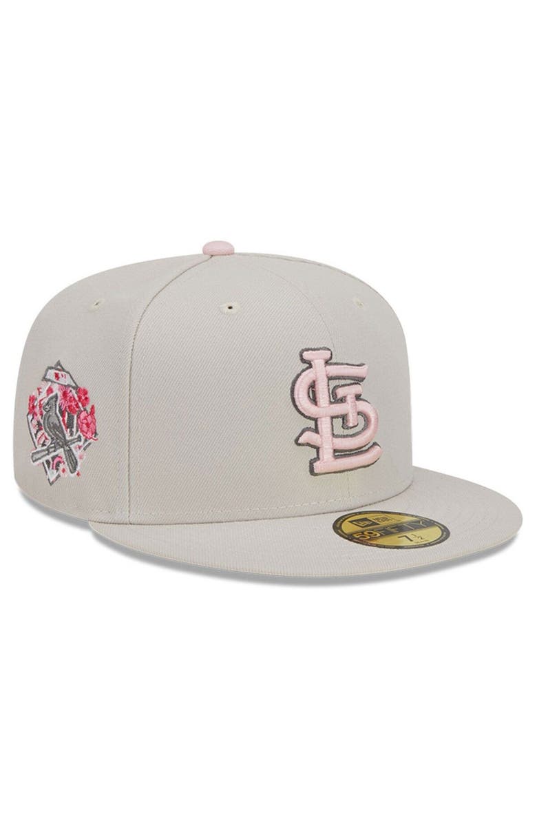 New Era Men's New Era Khaki St. Louis Cardinals 2023 Mother's Day On-Field 59FIFTY Fitted Hat, Main, color,