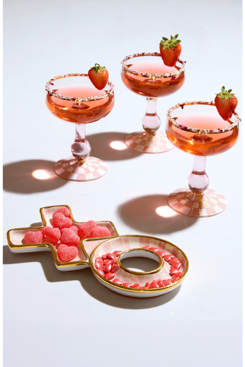 Rosy Check XO Dish, Alternate, color, ROSY