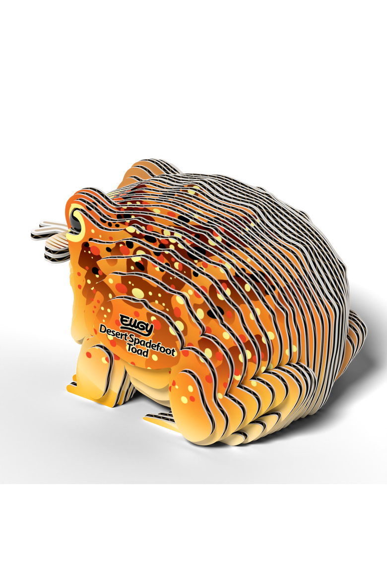 Desert Spadefoot Toad 3D Puzzle, Alternate, color, No Color