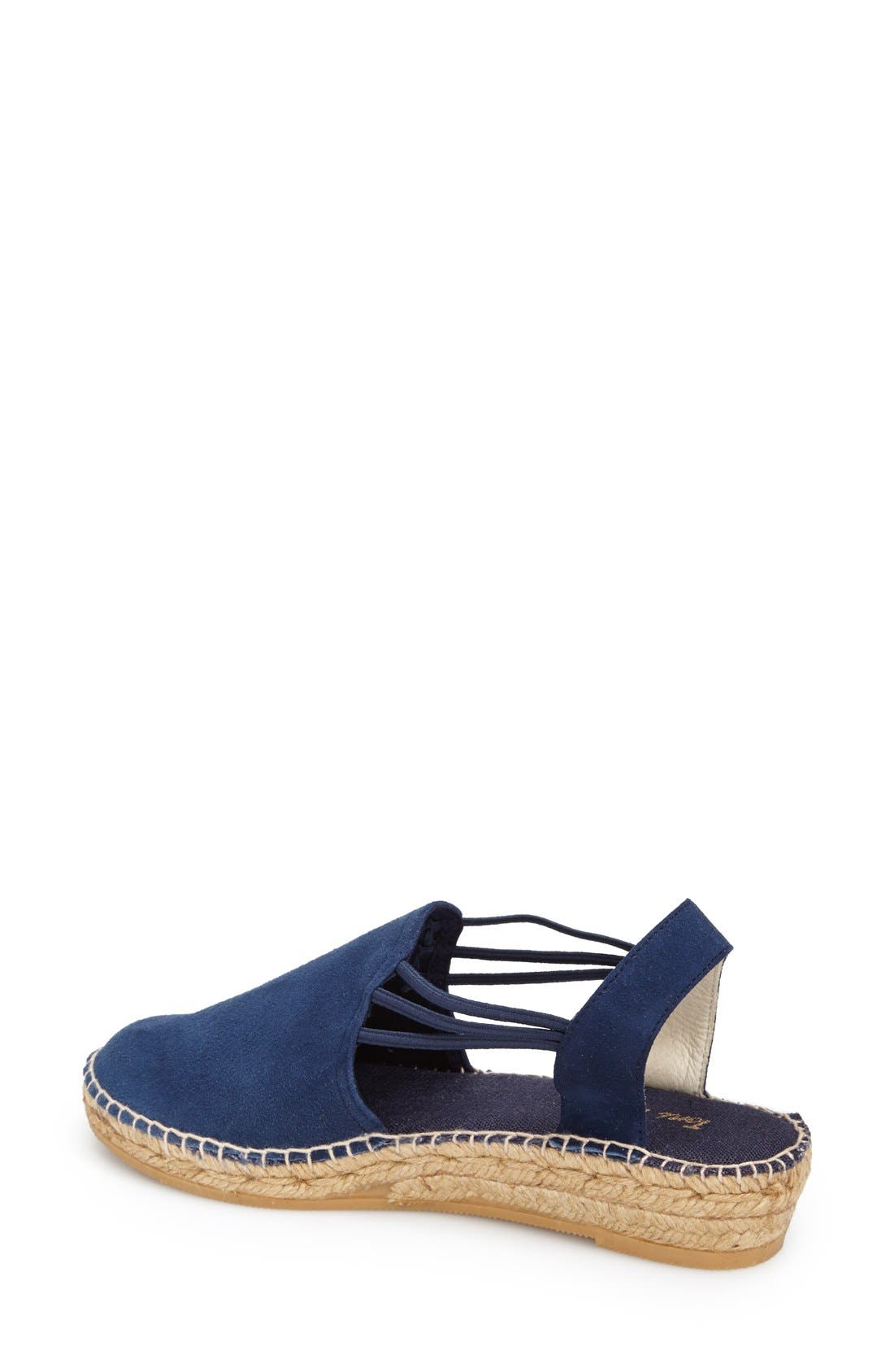 Toni Pons 'Nuria' Suede Sandal, Alternate, color, Navy