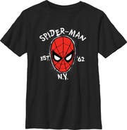 Marvel: Spider-Man Boys' Spidey Friendly Neighborhood Mask Short Sleeve Graphic T-Shirt