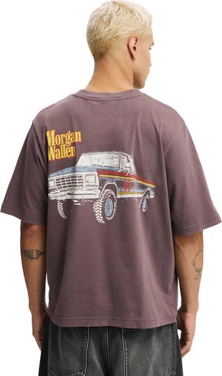 Men's Cropped Fit Music T-Shirt