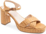patricia green Provence Ankle Strap Platform Sandal