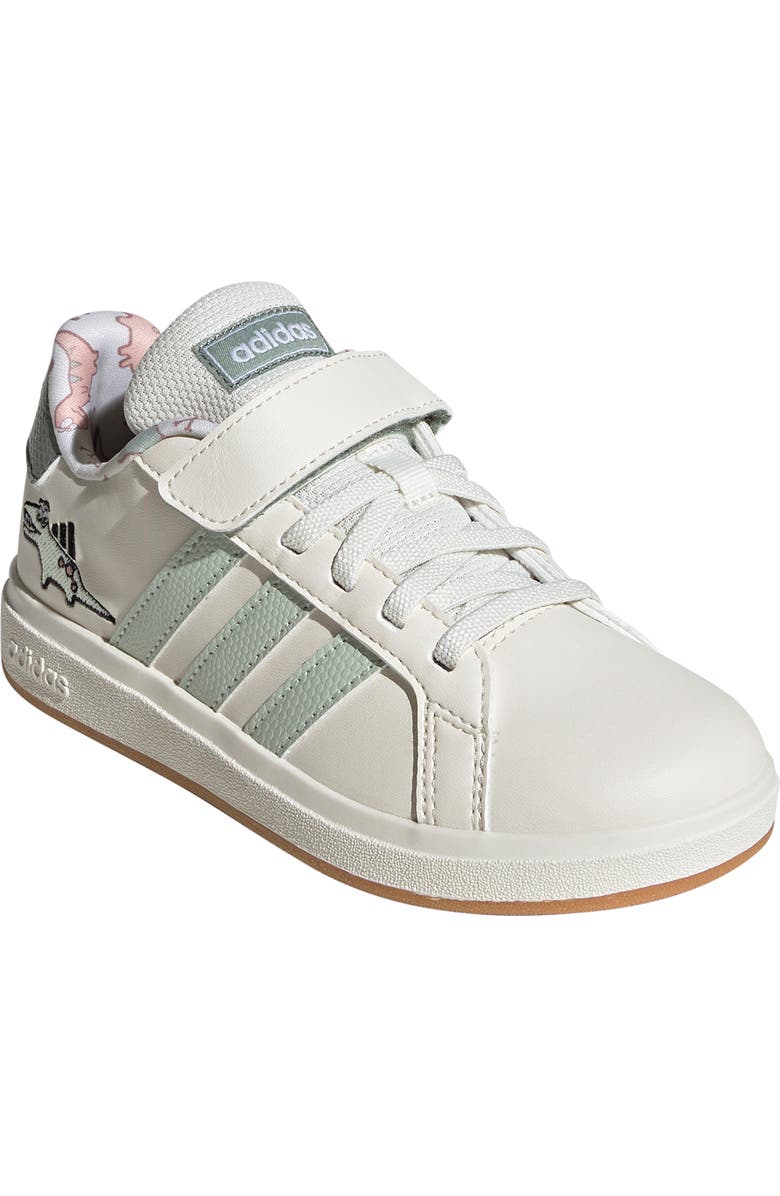 adidas Kids' Dino Grand Court Sneaker, Main, color,