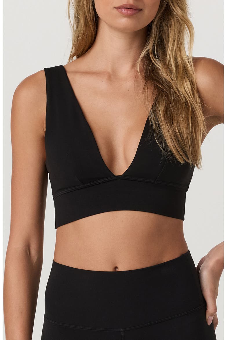 AllTheFeels™ Triangle Bra, Main, color, BLACK