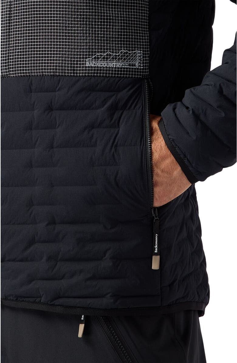 Backcountry Peale Primaloft Stitch-Free Baffle Stretch Jacket - Men
s, Alternate, color, Black