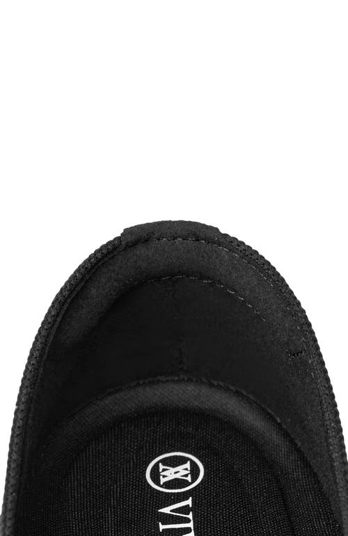 Vivaia Round-toe Embroidered Loafers In Black