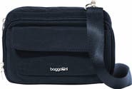 baggallini Modern Double Zip Crossbody Bag