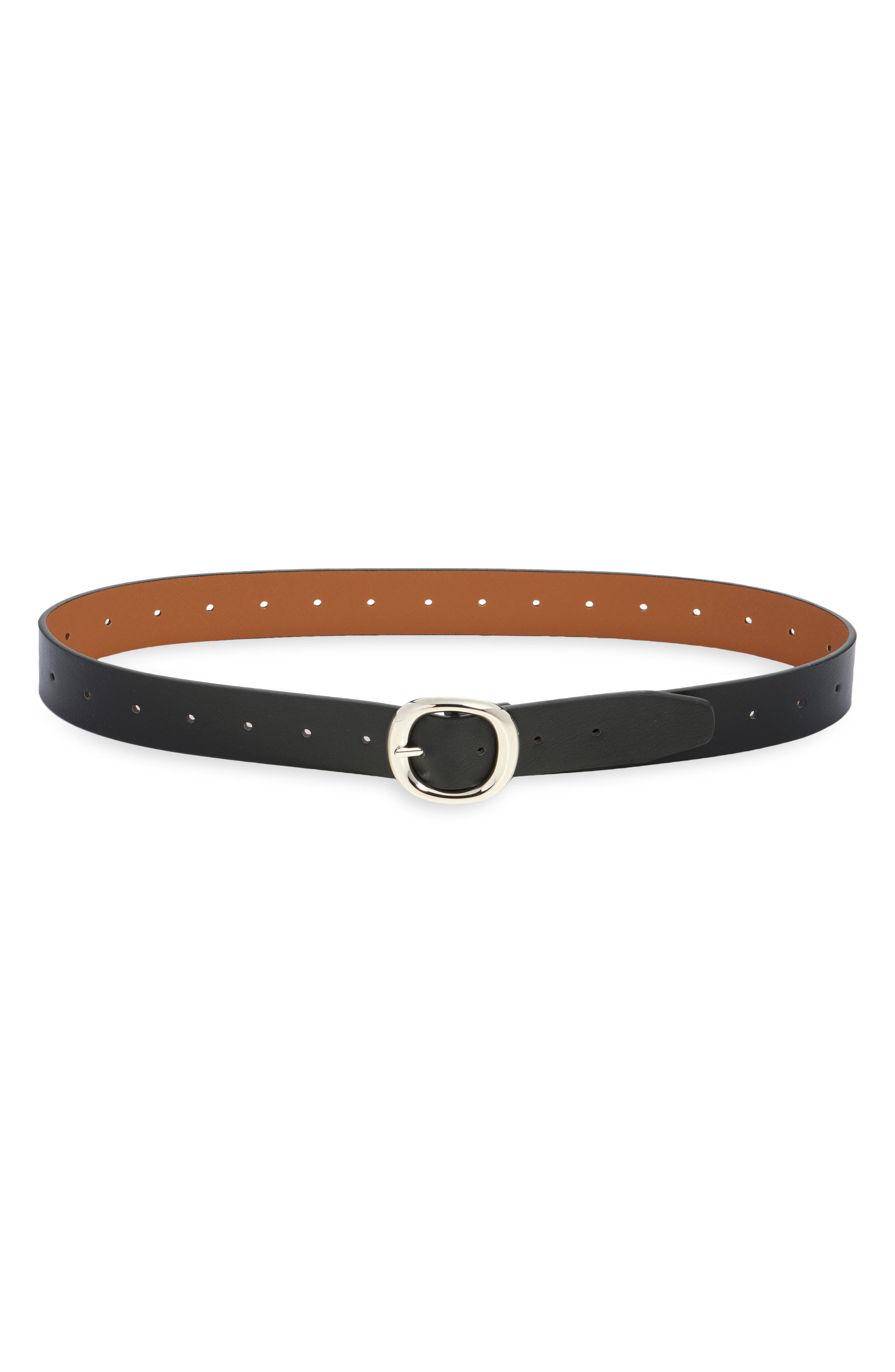 Steve Madden Reversible Faux Leather Belt