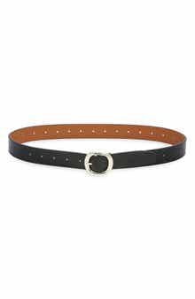 Steve Madden Reversible Faux Leather Belt