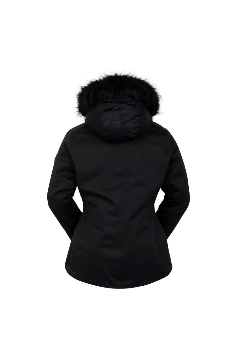 Frenzied Ski Jacket, Alternate, color, Black