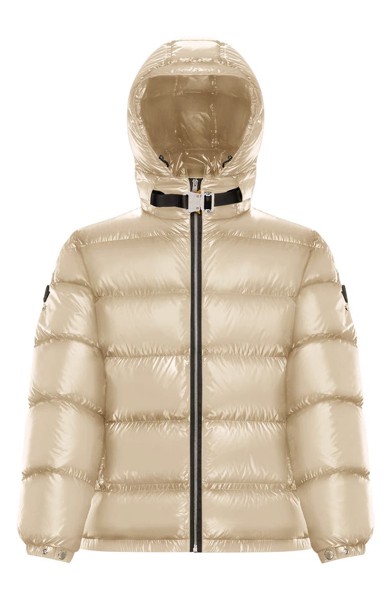 Moncler Genius x 6 1017 ALYX 9SM Almond Water Resistant Down Puffer Coat, Alternate, color, 
