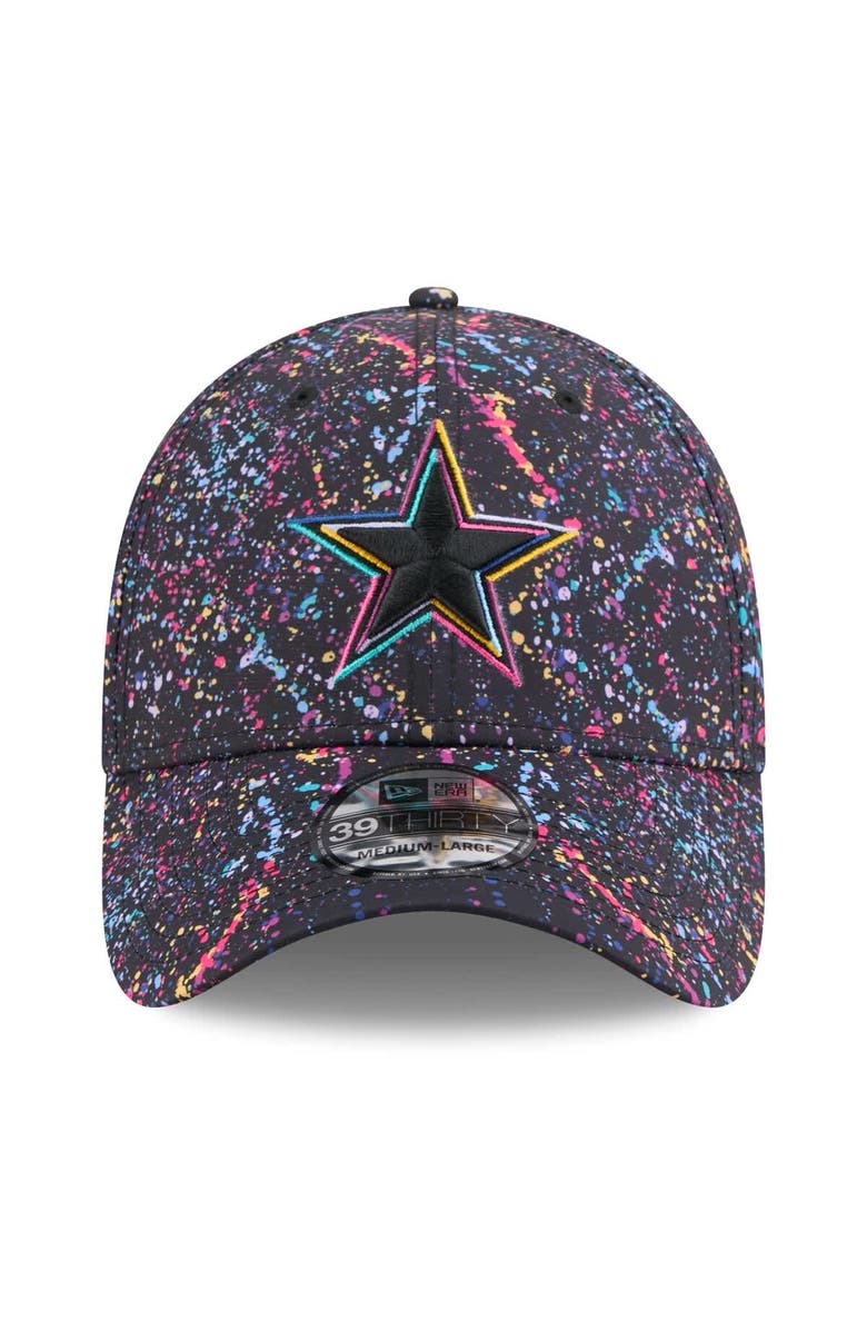 New Era Men's New Era  Black Dallas Cowboys 2025 NFL Crucial Catch 39THIRTY Flex Hat, Alternate, color, Black