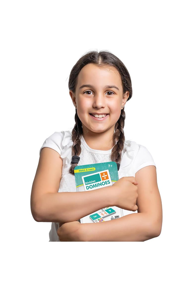 Division Match & Learn Dominoes, Alternate, color, Multicolored