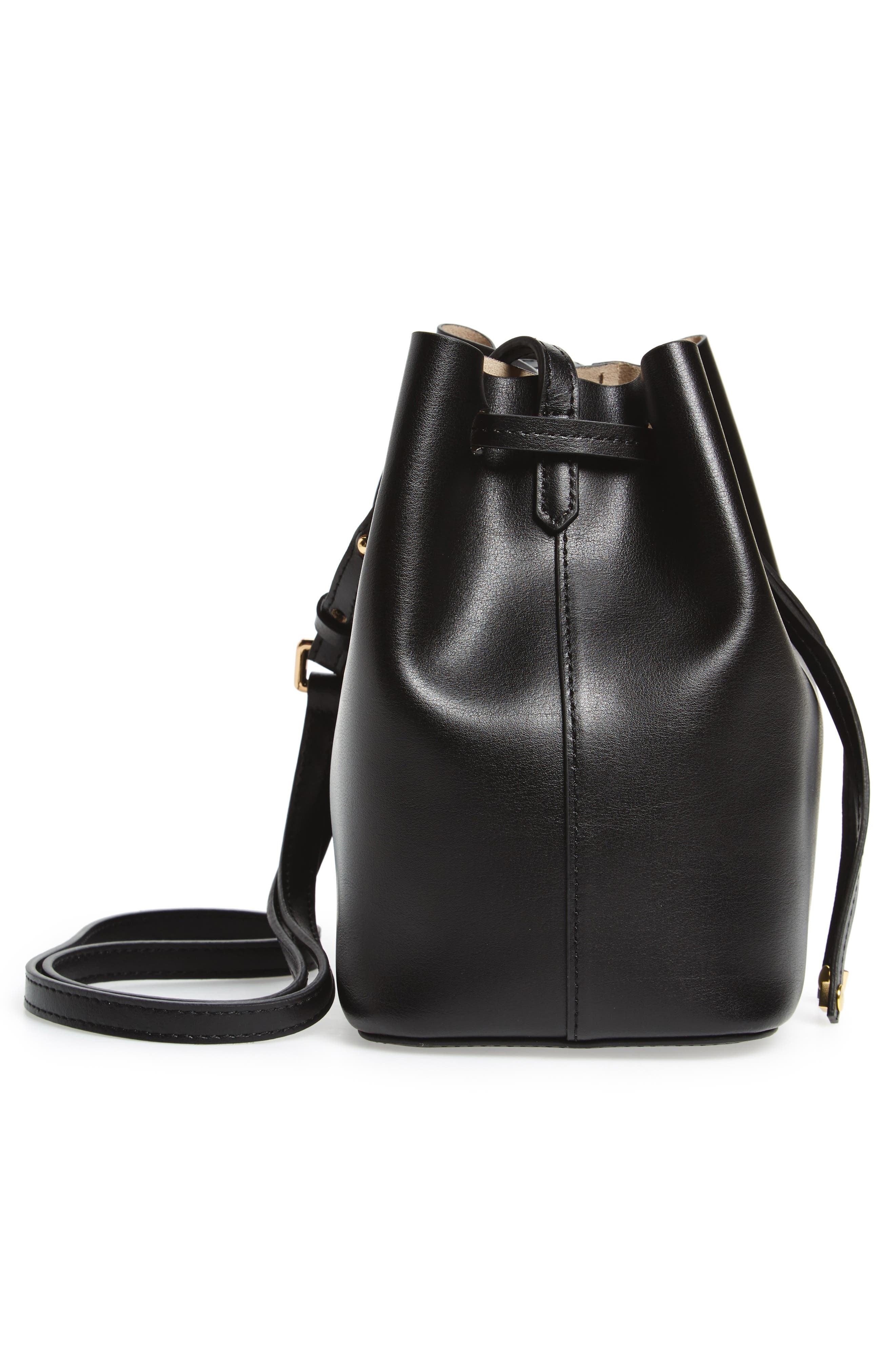 LODIS Los Angeles LODIS Small Silicon Valley Blake RFID Leather Bucket Bag, Alternate, color, 