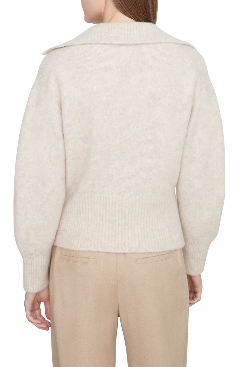 Vince Brushed Collared Sweater, Alternate, color, 