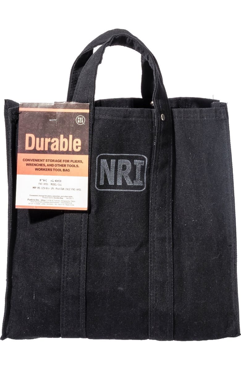 PUEBCO Labour Tote Bag, Main, color, Black