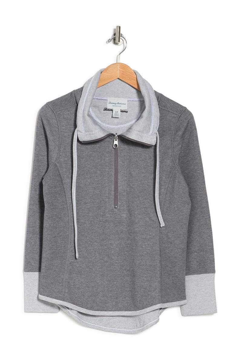 Tommy Bahama Sun Fade Half Zip Pullover, Alternate, color, 